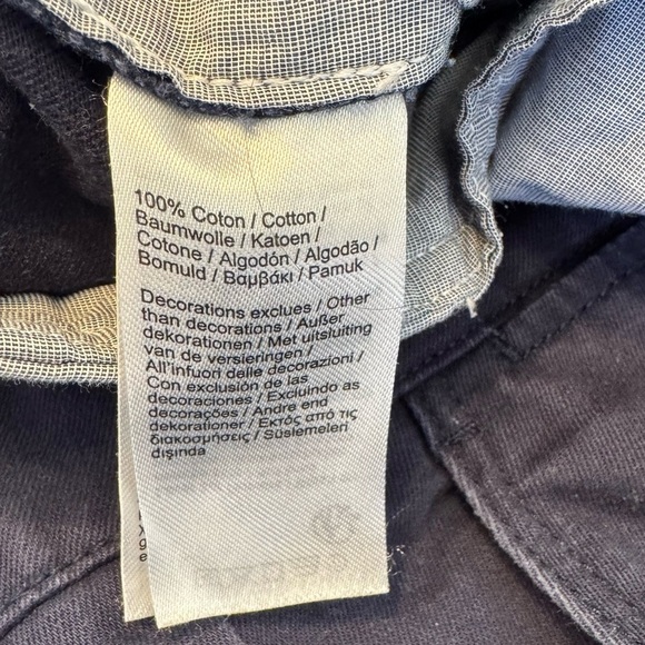 Lacoste Men’s Flat Front Regular Fit Blue Preppy Bermuda Shorts Size 34 - Picture 5 of 5